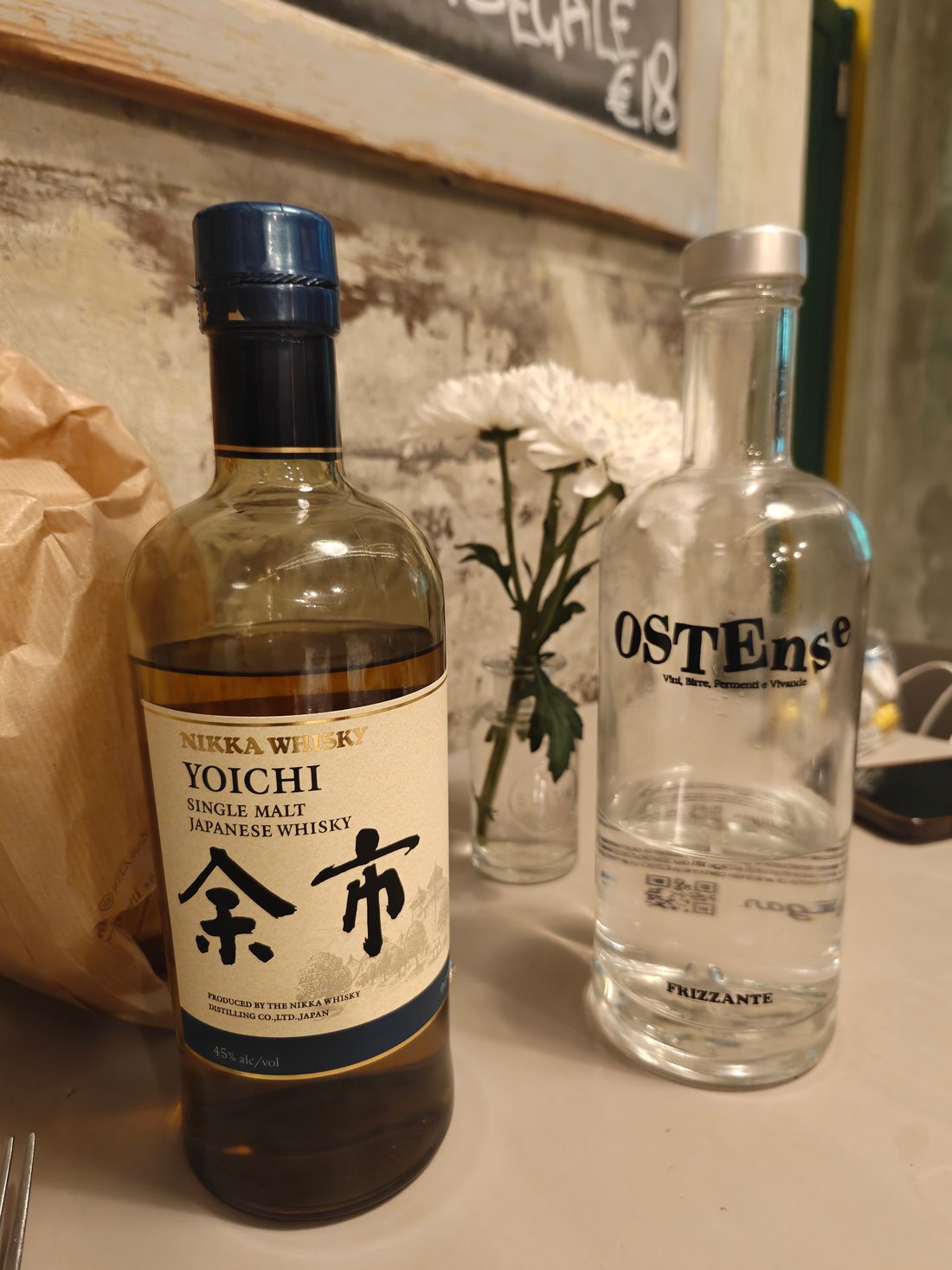 Distillati d'autore al banco di OSTEnse